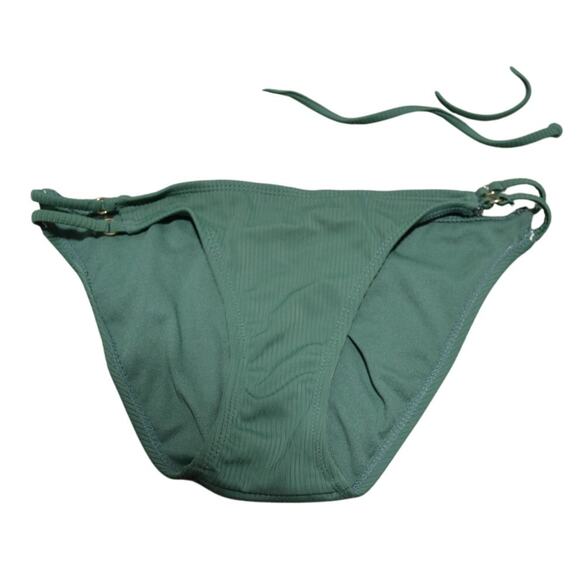 Xhilaration Green Bikini Bottoms Small Top is Medium - Picture 3 of 7